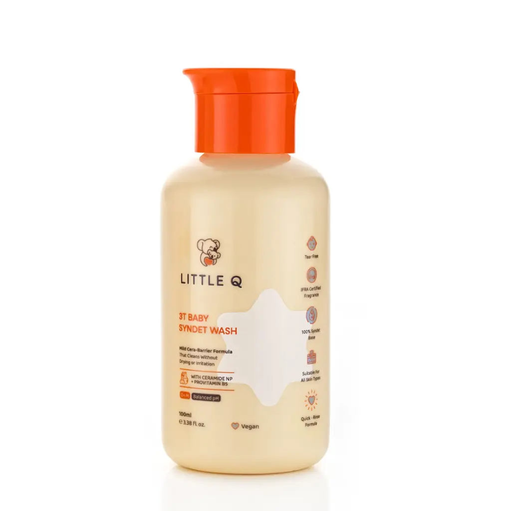 Little Q 3T Baby Syndet Wash - 100 ml