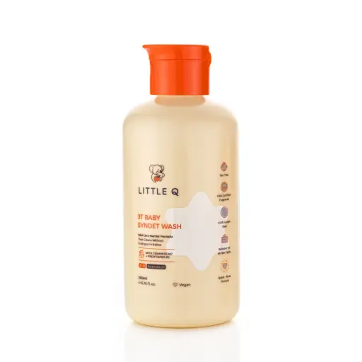 [Baby Syndet Wash - 200 ml] Little Q 3T Baby Syndet Wash - 200 ml